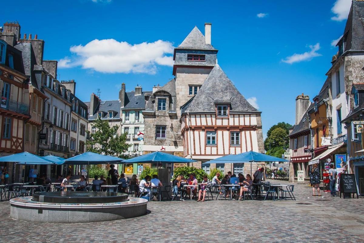 Quimper: T3 Avec Vue Cathedrale Proche Gare 아파트 외부 사진
